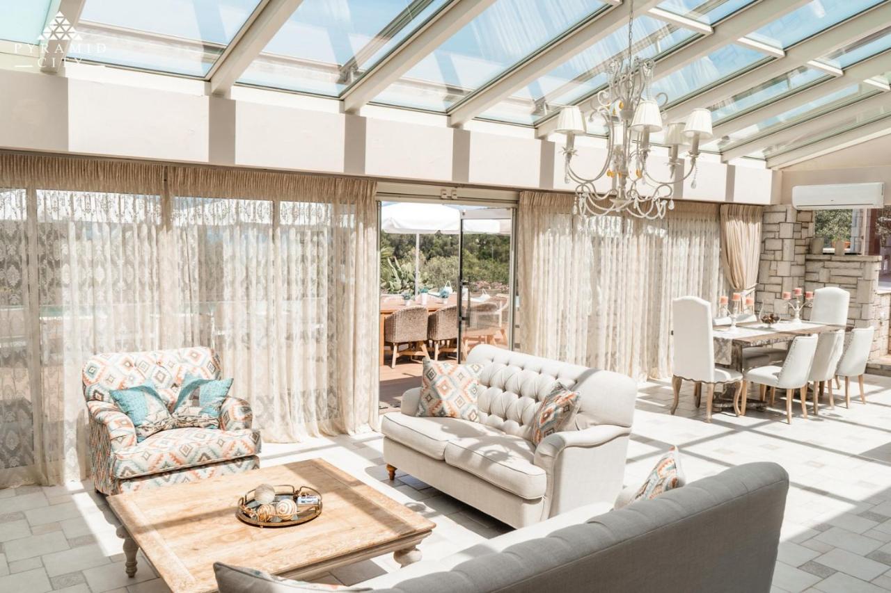 Luxury Villa Aphrodite Ájos Spyrídon Eksteriør bilde