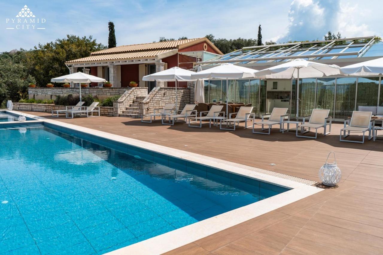 Luxury Villa Aphrodite Ájos Spyrídon Eksteriør bilde